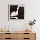 Impact III - High Resolution Giclee Printed Canvas Framed in Contemporary Clear Acrylic Frame